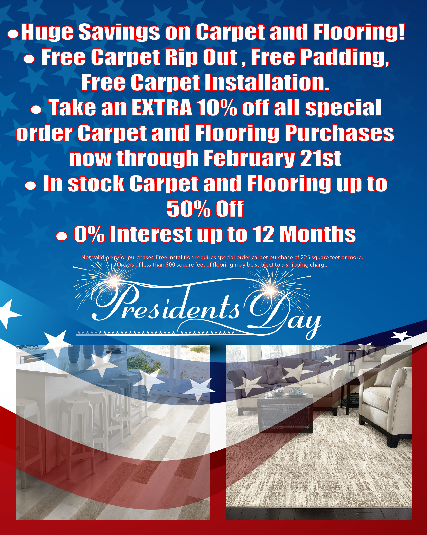 memorial day flooring sale, memorial day carpet sale
